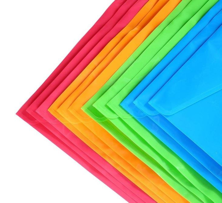 A4 Plastic File Pocket